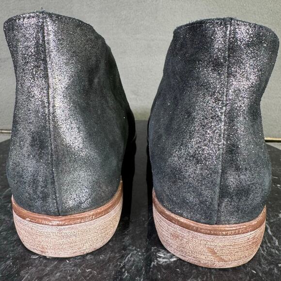 Free People Royale D’Orsay Flats Metallic Silver Women’s Size 37 / 6.5 US - Picture 4 of 7